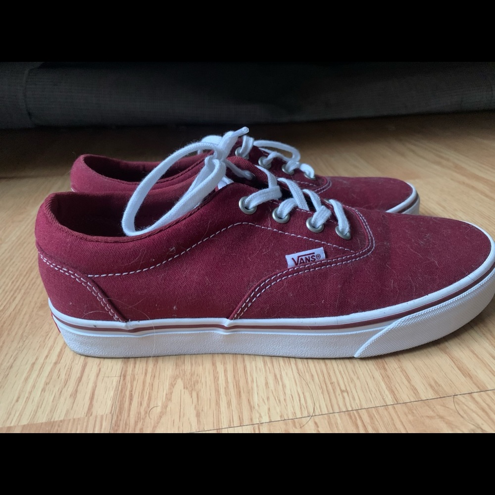 Brand New Maroon Vans